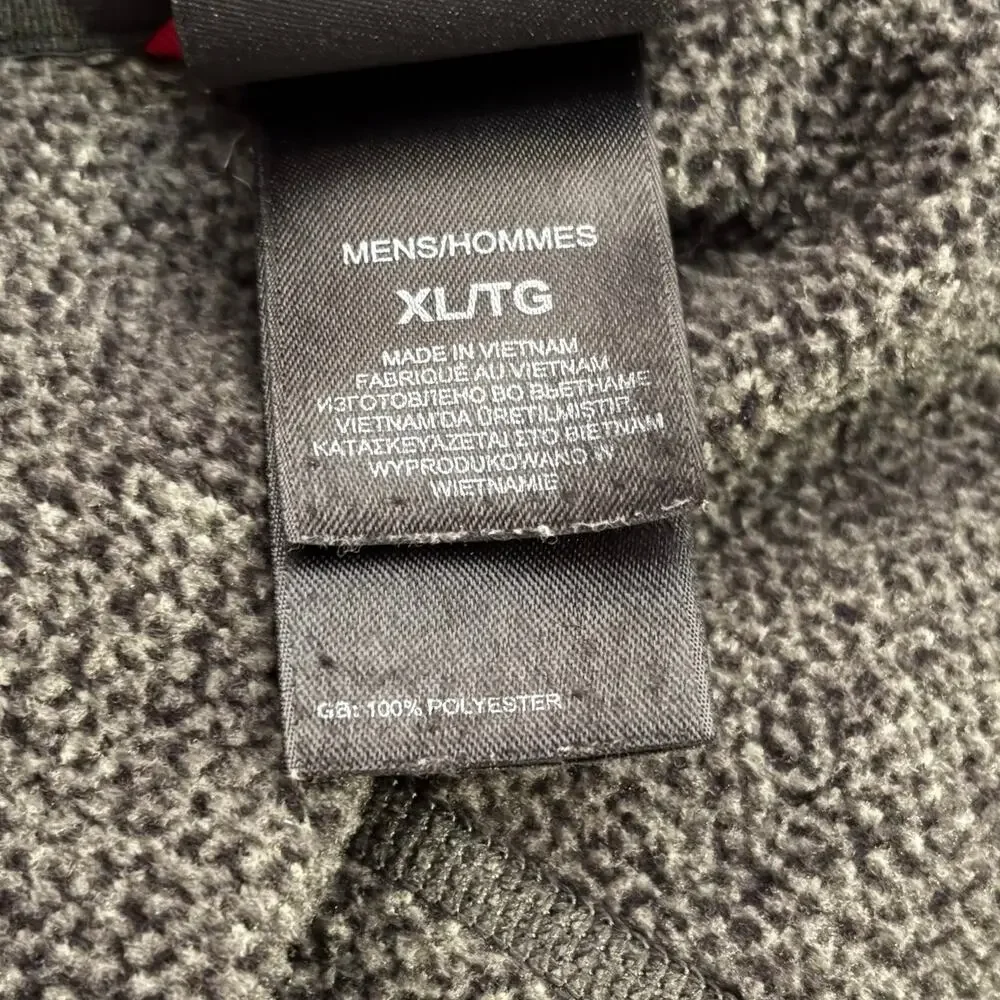 The North Face 1/4 Zip Sweatshirt Fleece Men's XL Gray Pull Over Gorpcore‎